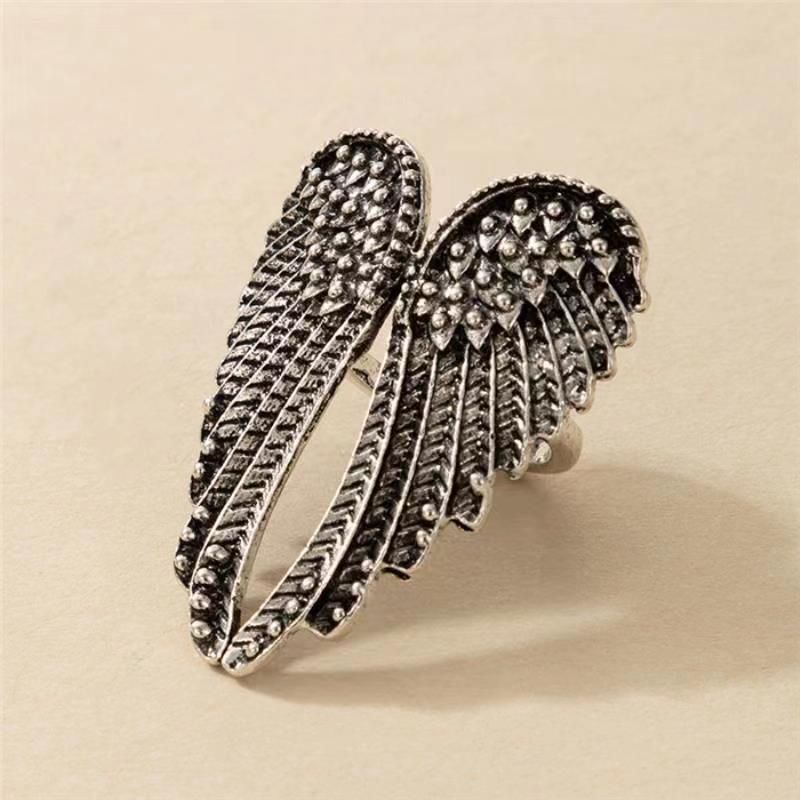 Angel Wing Ring with 925 Silver Plating
