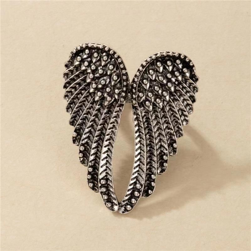 Angel Wing Ring with 925 Silver Plating